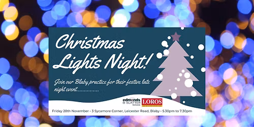 Blaby - Christmas Lights Night!