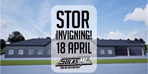 Invigning av Sulas MC i Uppsala