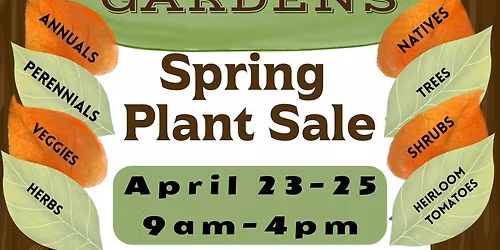 Annual Spring Plant Sale