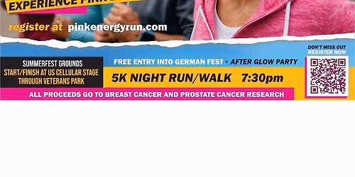 Pink Energy Run\/ Walk Raising Funds For Breast Cancer 