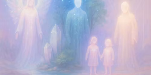 \ud83c\udf08 Crystal Child Spirit Guide Attunement & Retreat