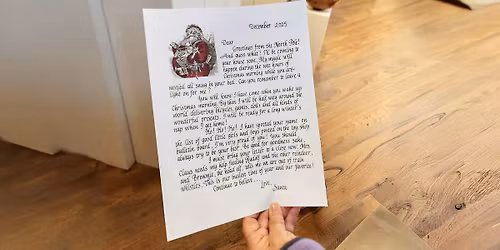 Letters from Santa & a Season of Giving