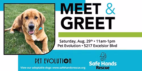 Safe Hands Rescue Meet & Greet at Pet Evolution