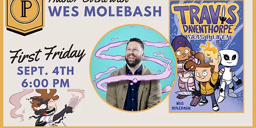 Author Event with Wes Molebash - Legendary Cartoonist