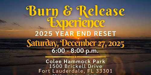 Burn and Release Experience: 2025 Year End Reset