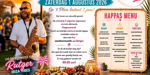 Happasavond 1 jaar Op 't Plein