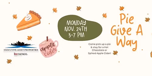 Client Appreciation Pie Give-a-Way!