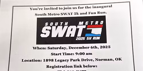 South Metro SWAT 5K and Fun Run