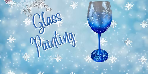 Christmas Glass Painting - The Wine Cellar