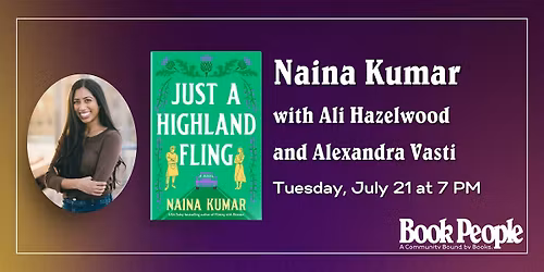 BookPeople Presents: Naina Kumar - Just a Highland Fling
