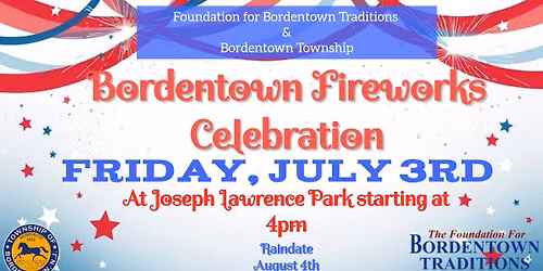 Bordentown Fireworks Celebration