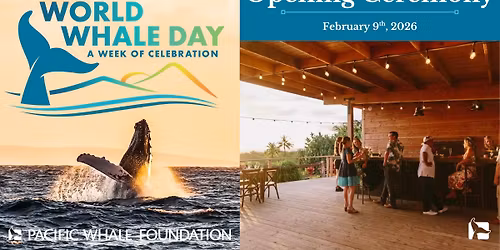 World Whale Day - Opening Ceremony