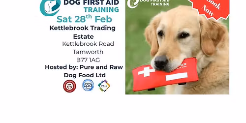 Tamworth Dog First Aid Training - \ud83d\udc3e\ud83d\udc15 - HOSTED