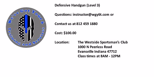 Defensive Handgun (Level 3)