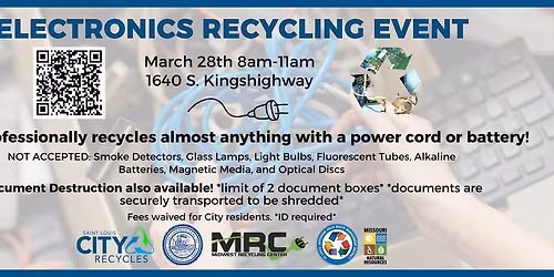 Electronics Recycling and Document Destruction Event