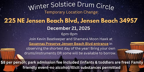 Jensen Beach Blvd Winter Drum Circle