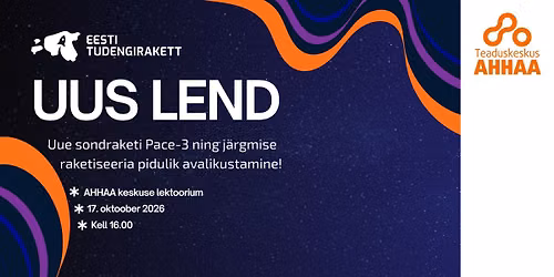 Eesti Tudengirakett: UUS LEND\ud83d\ude80 | Pace-3 ja edasi