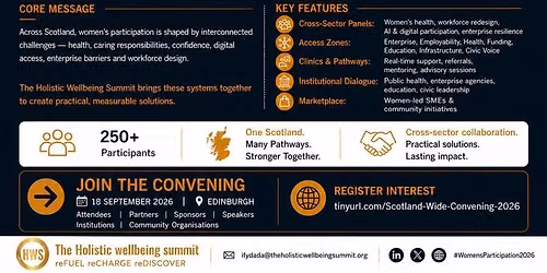 SCOTLAND-WIDE WOMEN\u2019S CONVENING 2026 