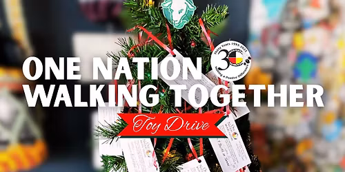 One Nation Walking Together Toy Drive - Wrap Party