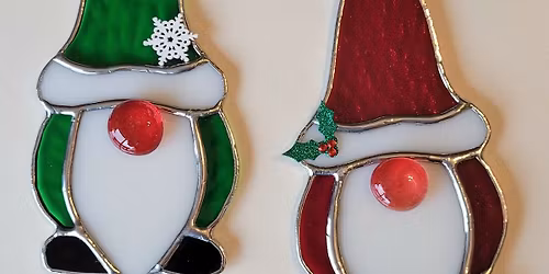 Holiday Gnome Stained Glass Class