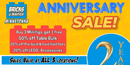 Anniversary Sales! Minnetonka is TWO!