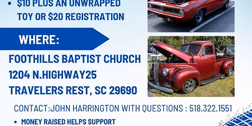 Foothills Christmas Kids Car, Truck and Jeep show