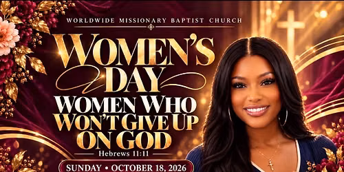 Worldwide MBC Women\u2019s Day Service