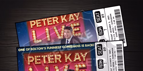 Peter Kay Birmingham Tickets — Utilita Arena Birmingham