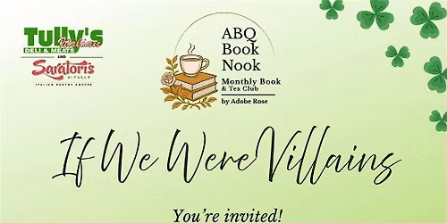 If We Were Villains Tea Party & Book Discussion