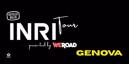 INRI TOUR \u2022 Ostello Bello Genova