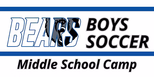 Middle School Boys Soccer Camp