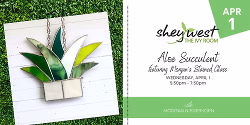 Stained Glass Aloe Succulent