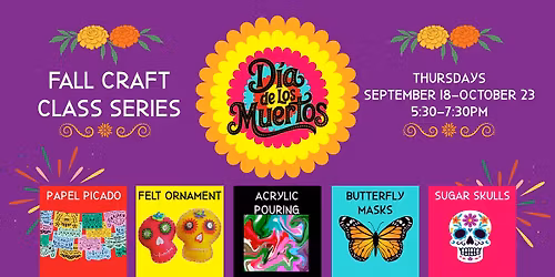 D\u00eda de los Muertos Class Series-Sugar Skulls