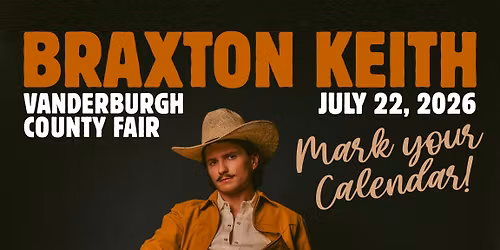 BRAXTON KEITH - Vanderburgh County Fair