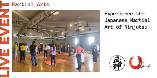 Experience the Japanese Martial Art of Ninjutsu