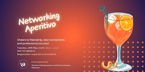 WEAPN Networking Aperitivo + Talk with Alessandro Ghizzardi | 26th May 2026