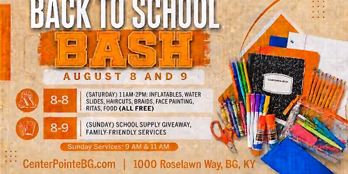 Back to School Bash!