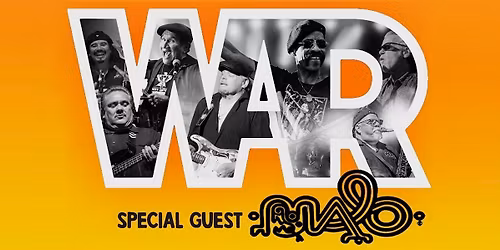 WAR + Malo at Music in the Park
