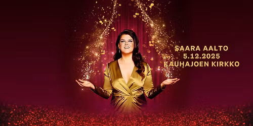 Saara Aalto - Enkeleit\u00e4 joulukonsertti || PE 5.12. Kauhajoen kirkko