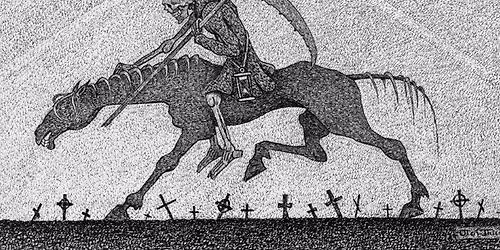 Temavisning! Bland skelett och andra d\u00f6ingar