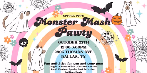 Uptown Pup\u2019s Monsters Mash Halloween Pawty