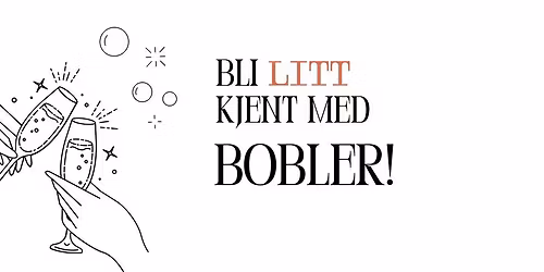 Bli LITT kjent med bobler!