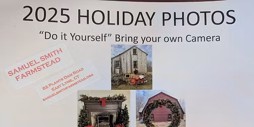 Do-It-Yourself Holiday Photo Event