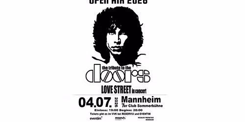Love Street - THE DOORS Tribute Open Air 2026