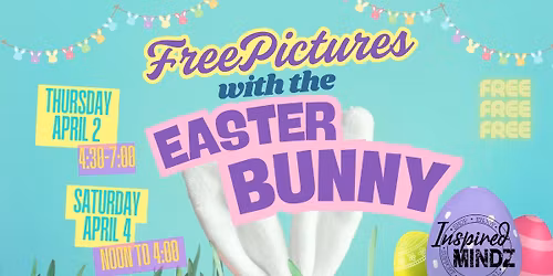 FREE Pictures with the Easter Bunny