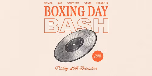 Boxing Day Bash | Shoal Bay Country Club