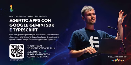 Masterclass: Agentic Apps con Google Gemini SDK e TypeScript