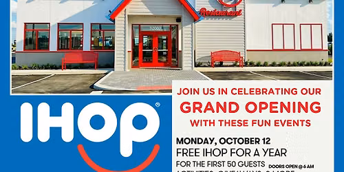 FREE PANCAKES - IHOP Grand Opening - Haines City