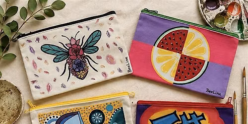 Custom Canvas Pouch Painting Workshop