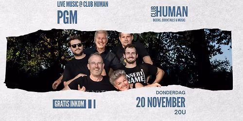 Live Music: PGM x Club Human